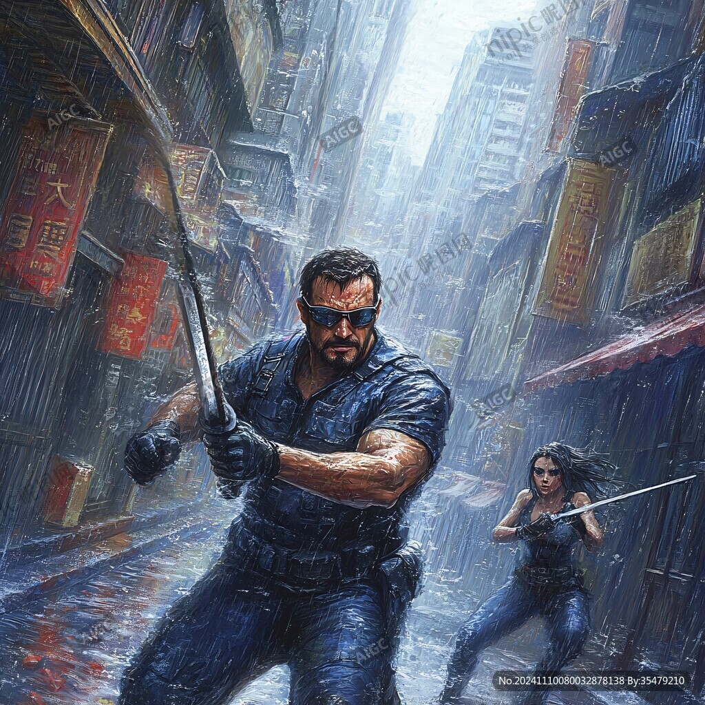 电影原画插画