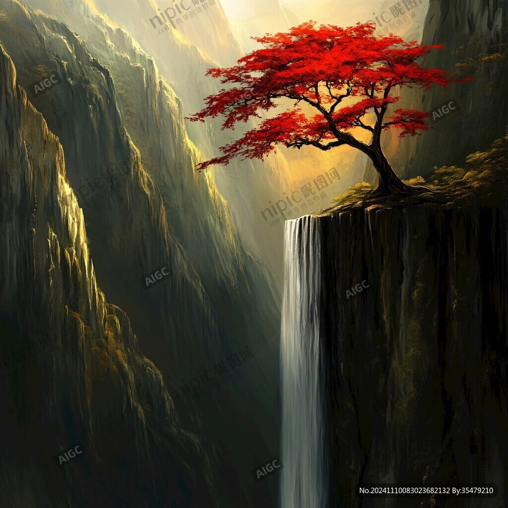 宽屏风景画