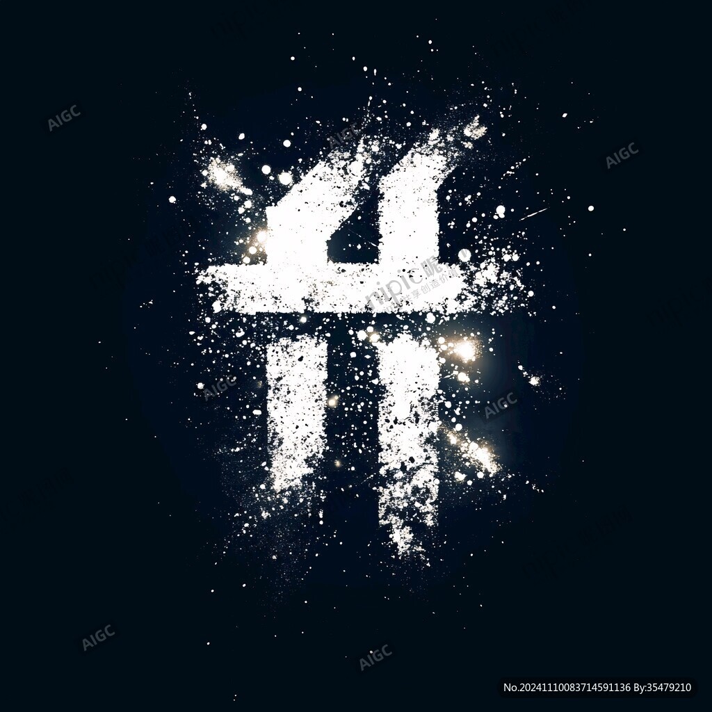 艺术创意数字4