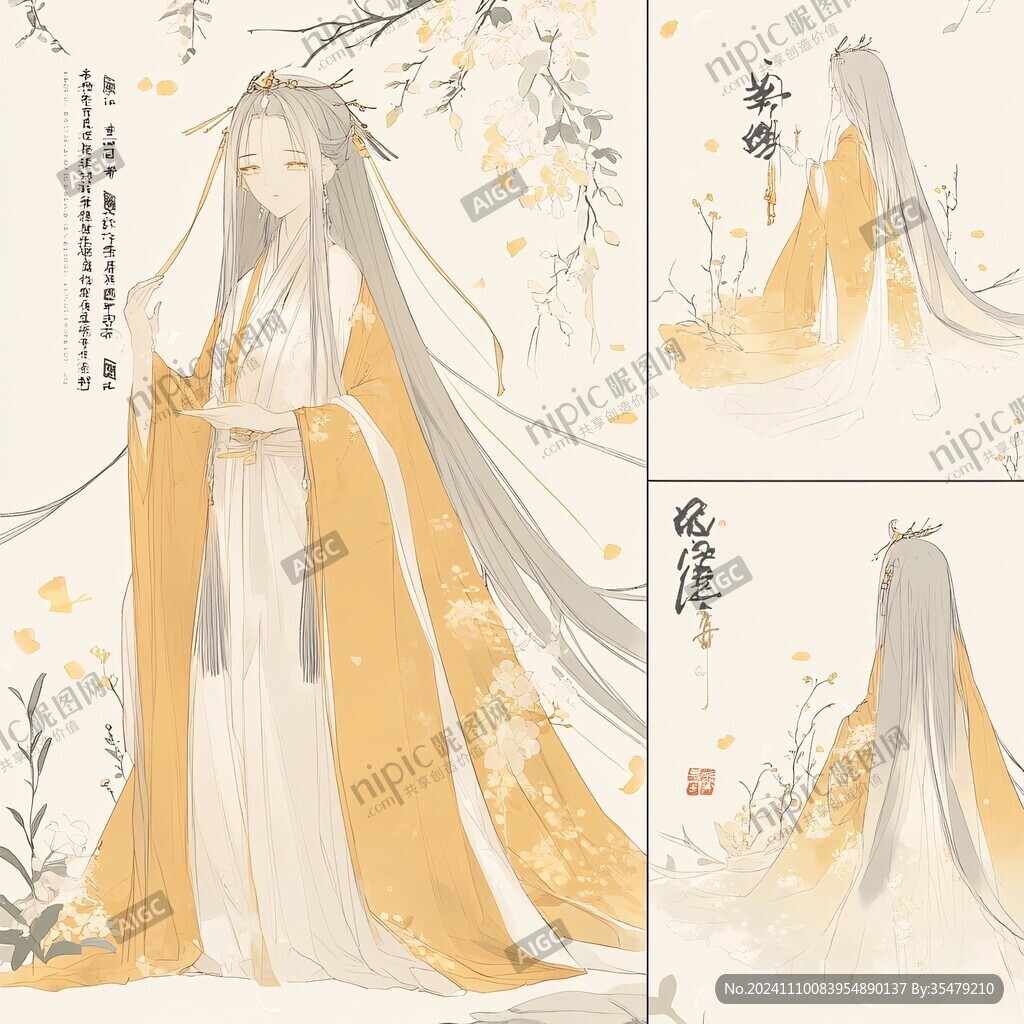 汉服小说插画