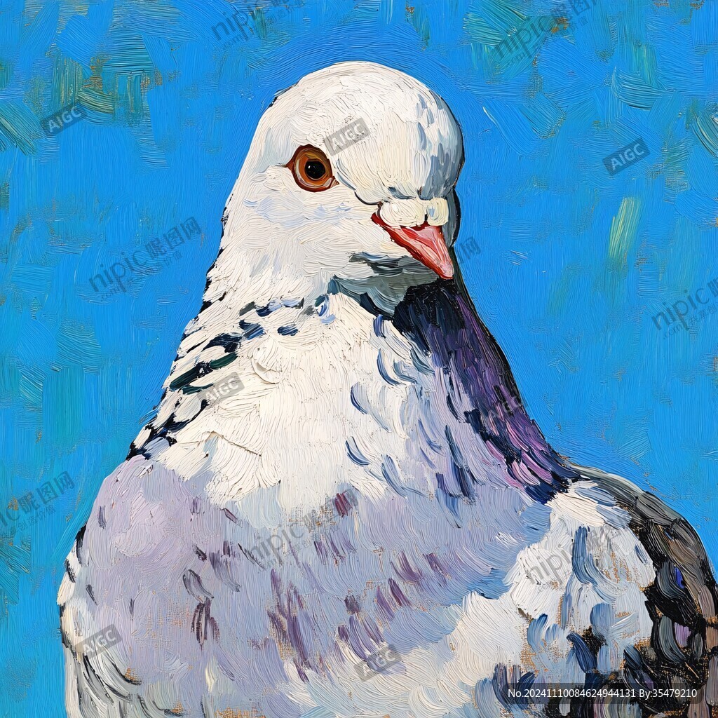 鸽子插画