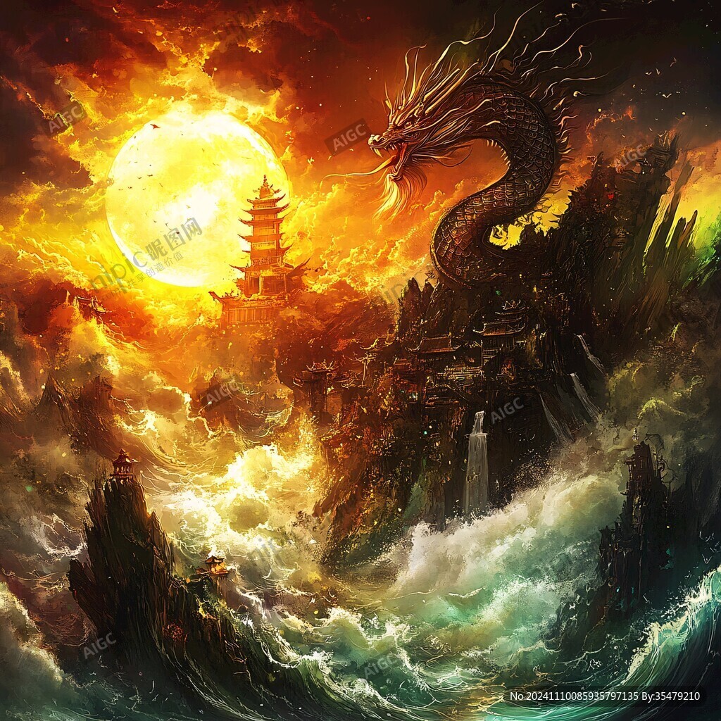 中国古典神话背景