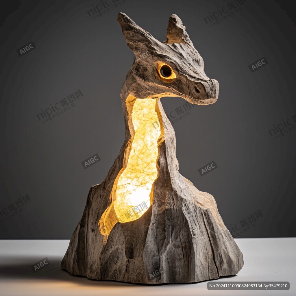 仙人骑兽灯