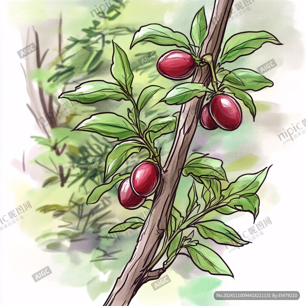 野酸枣插图