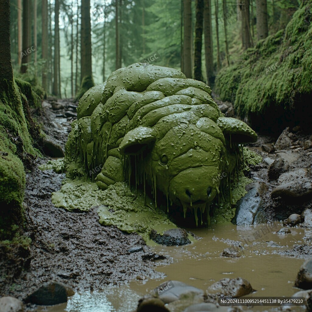 青苔覆面