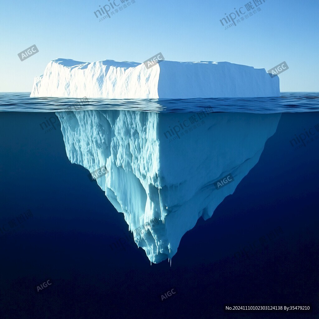 3d冰山