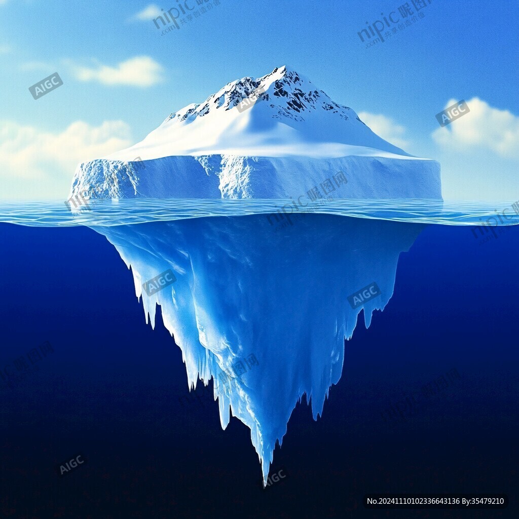 3d冰山