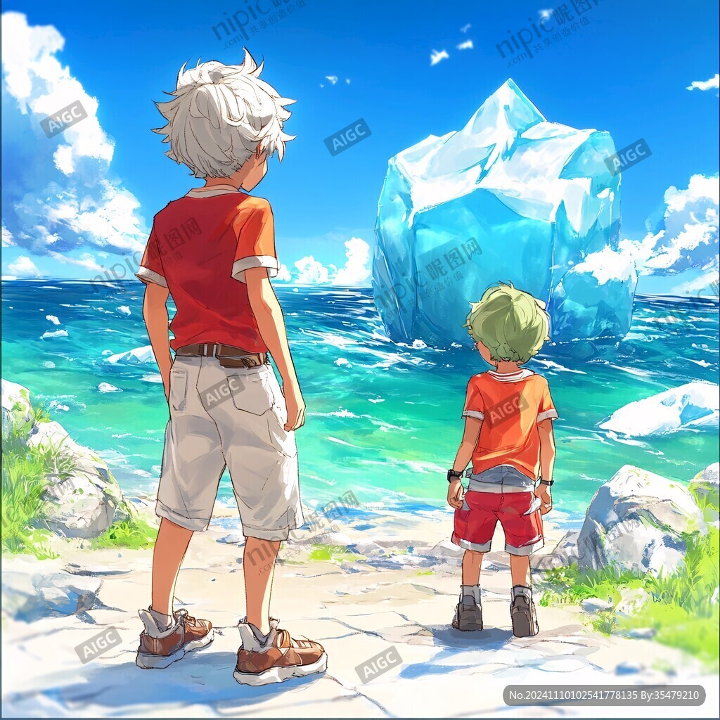 动漫海边