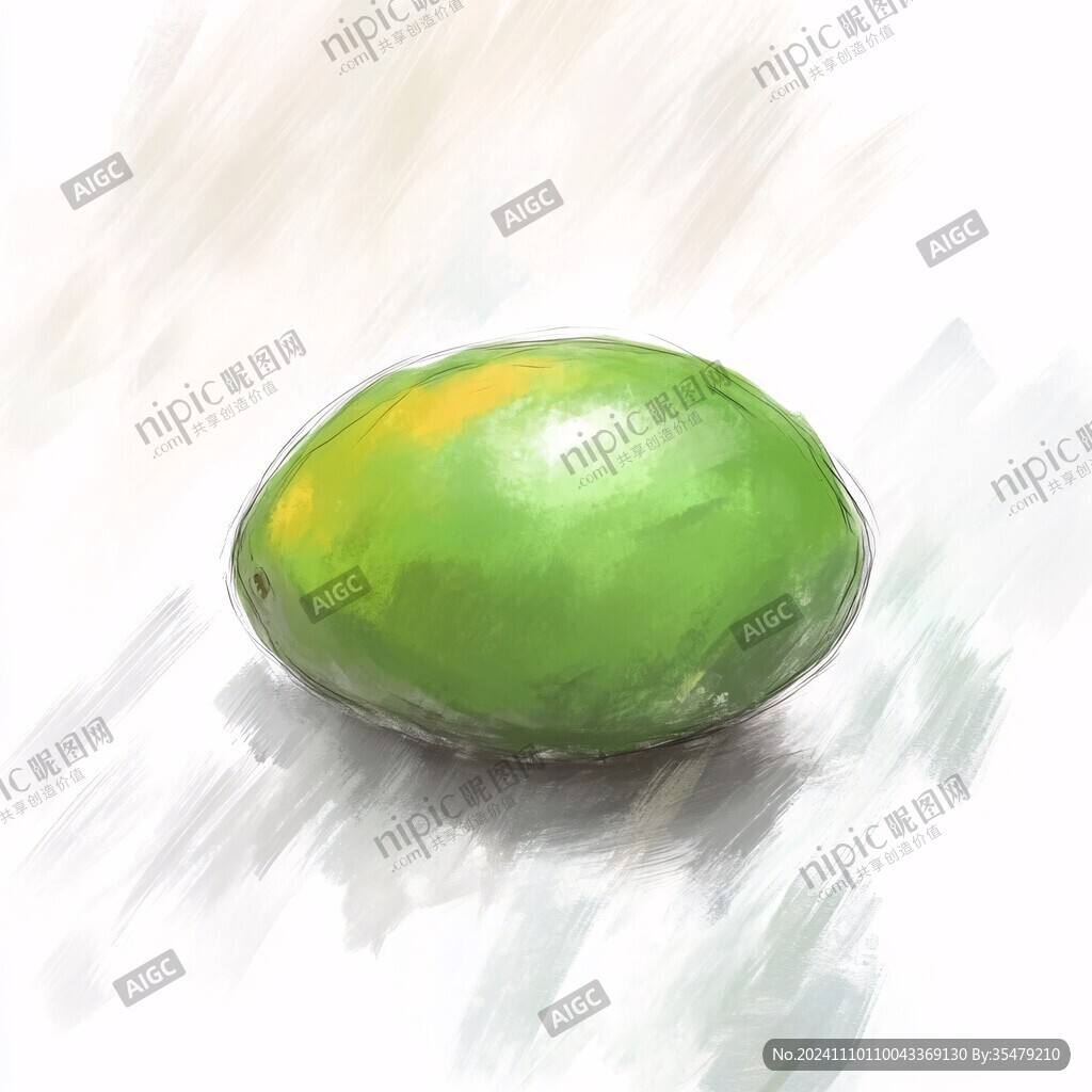 板绘牛油果