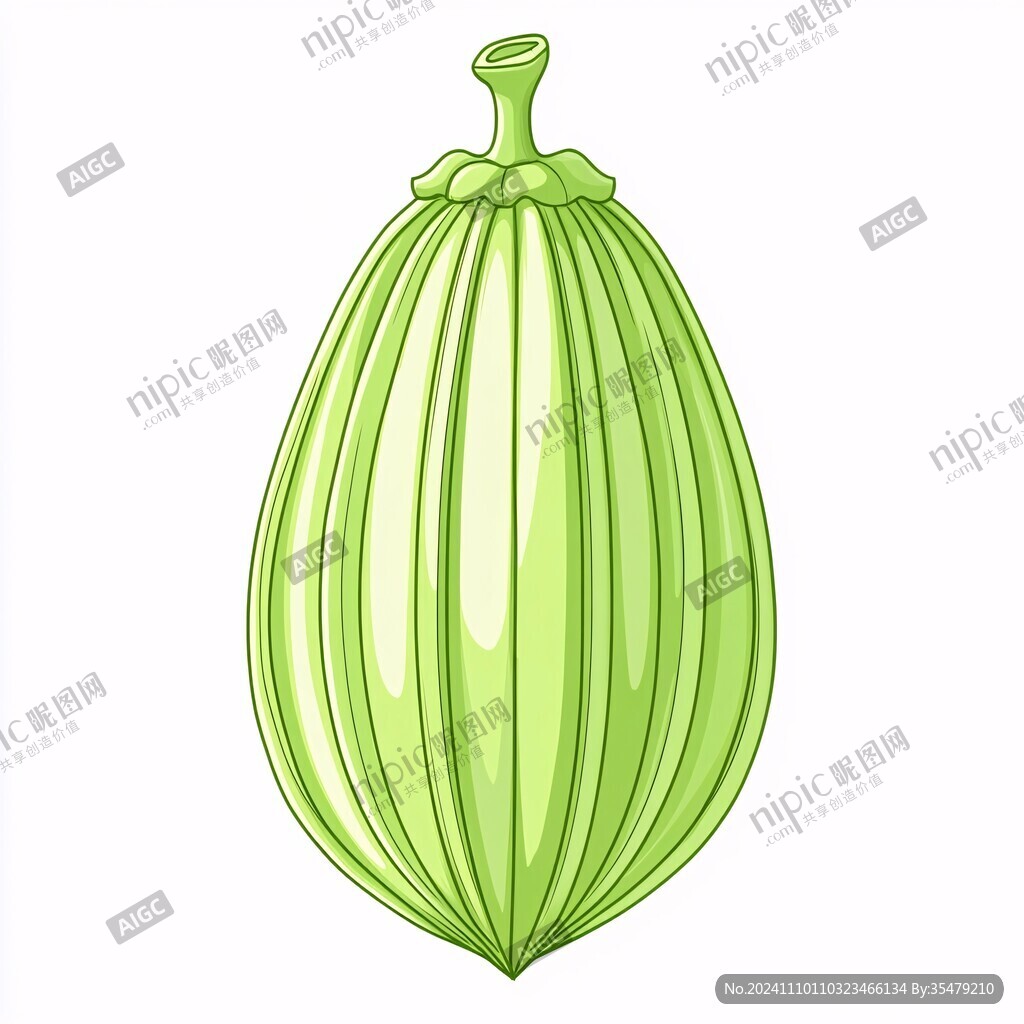 西葫芦插画