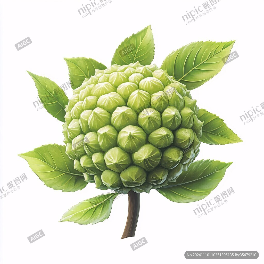 释迦果插画