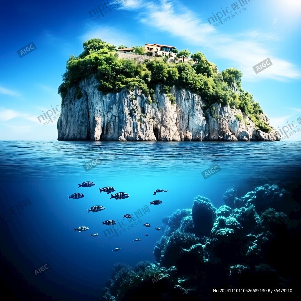 海底海边海岛