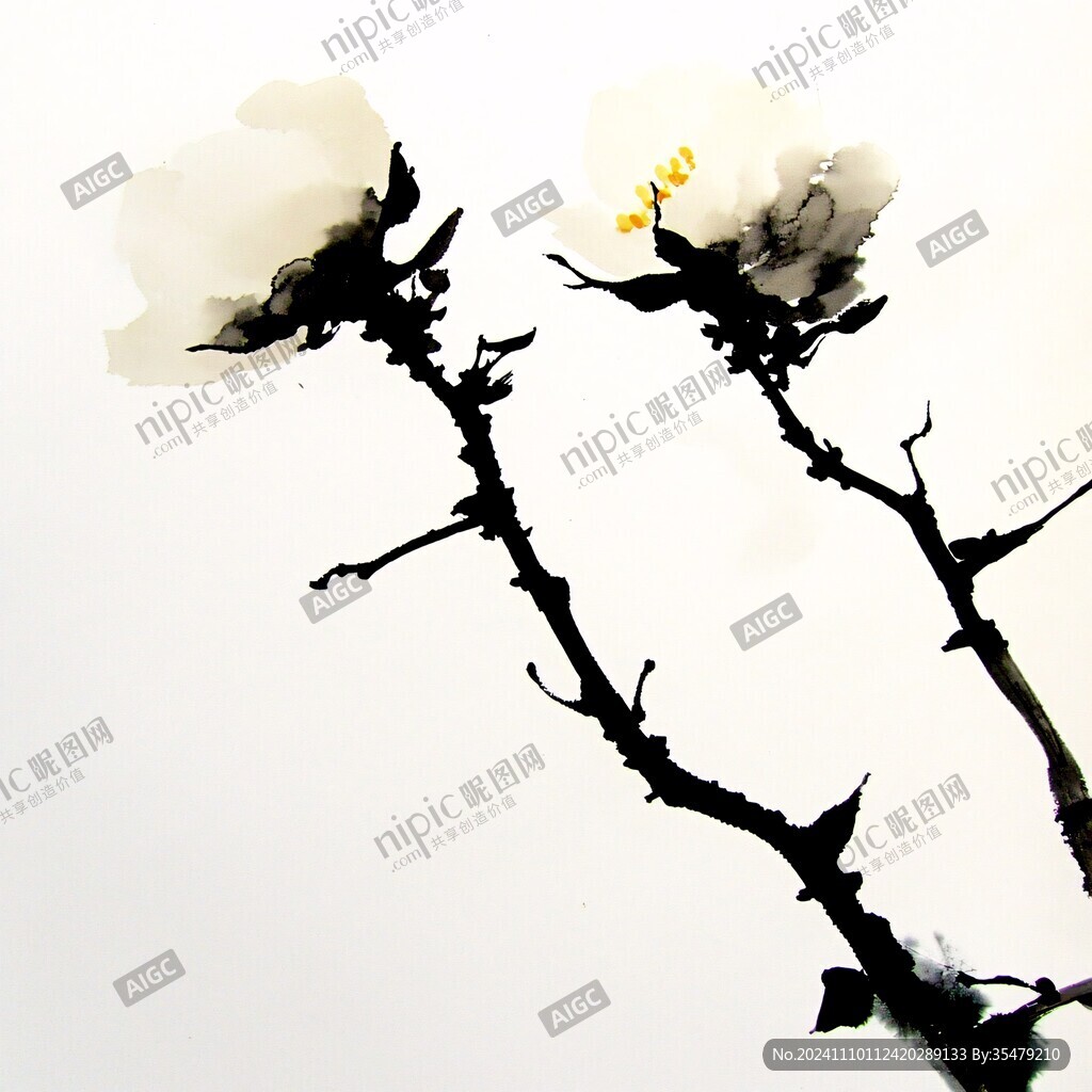 水墨棉花