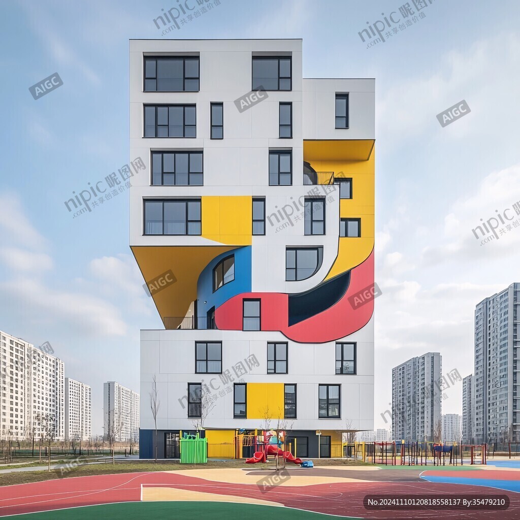 幼儿园建筑外立面