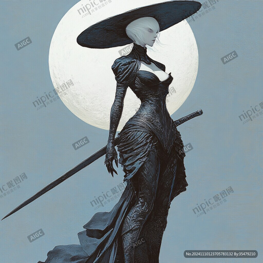电影插画原画海报