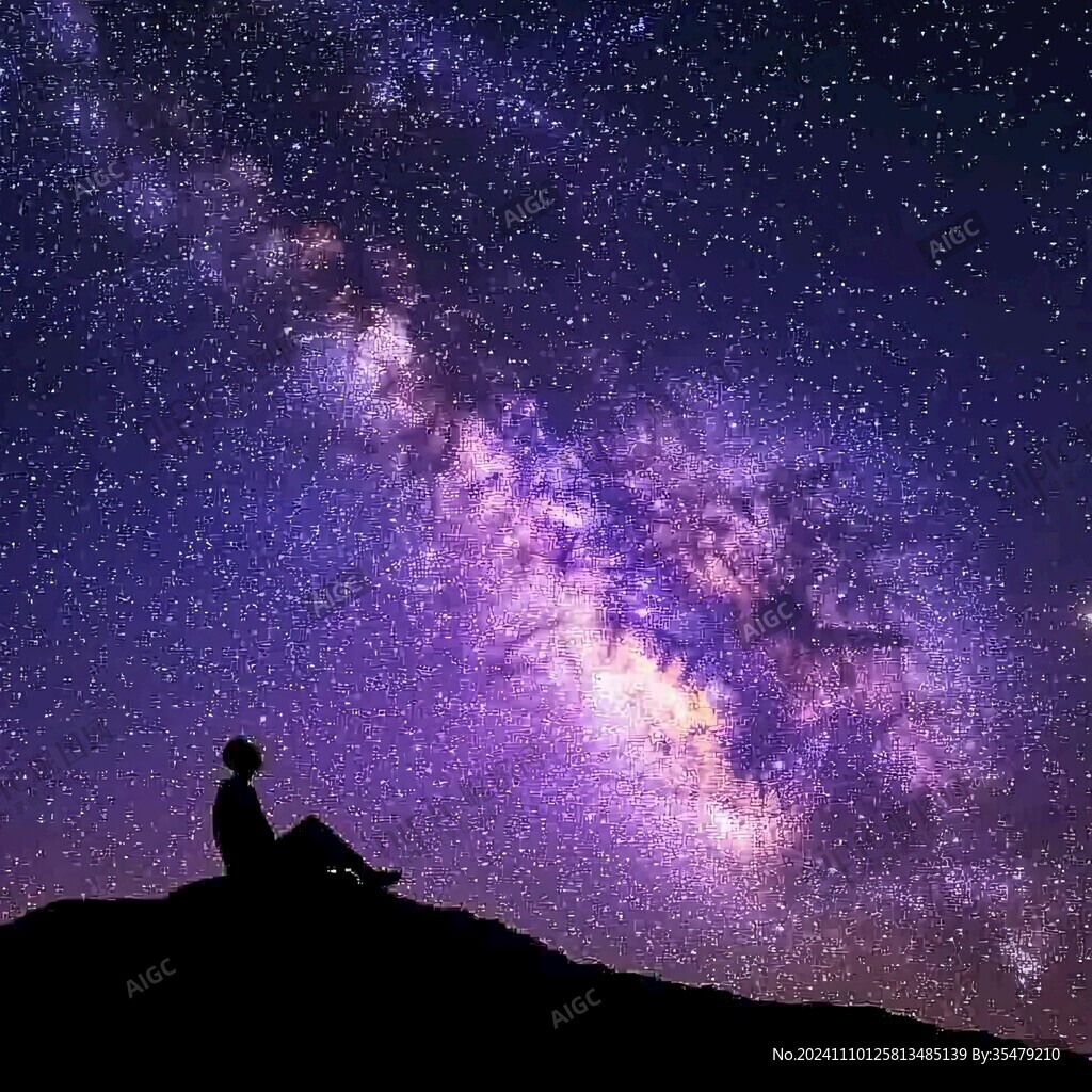 仰望星河的人