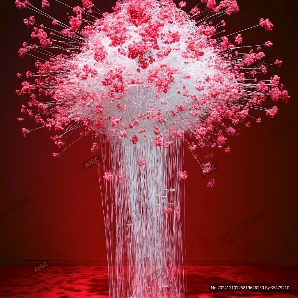 绚烂烟花花艺设计