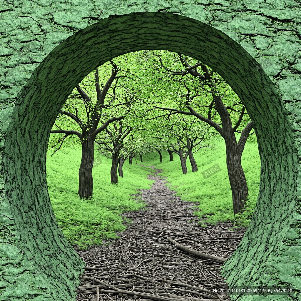 树隧道