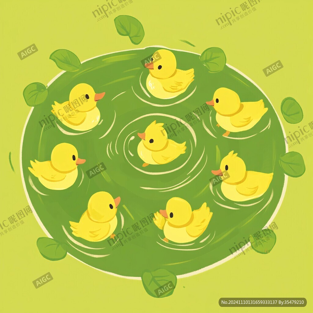 水上鸭圈