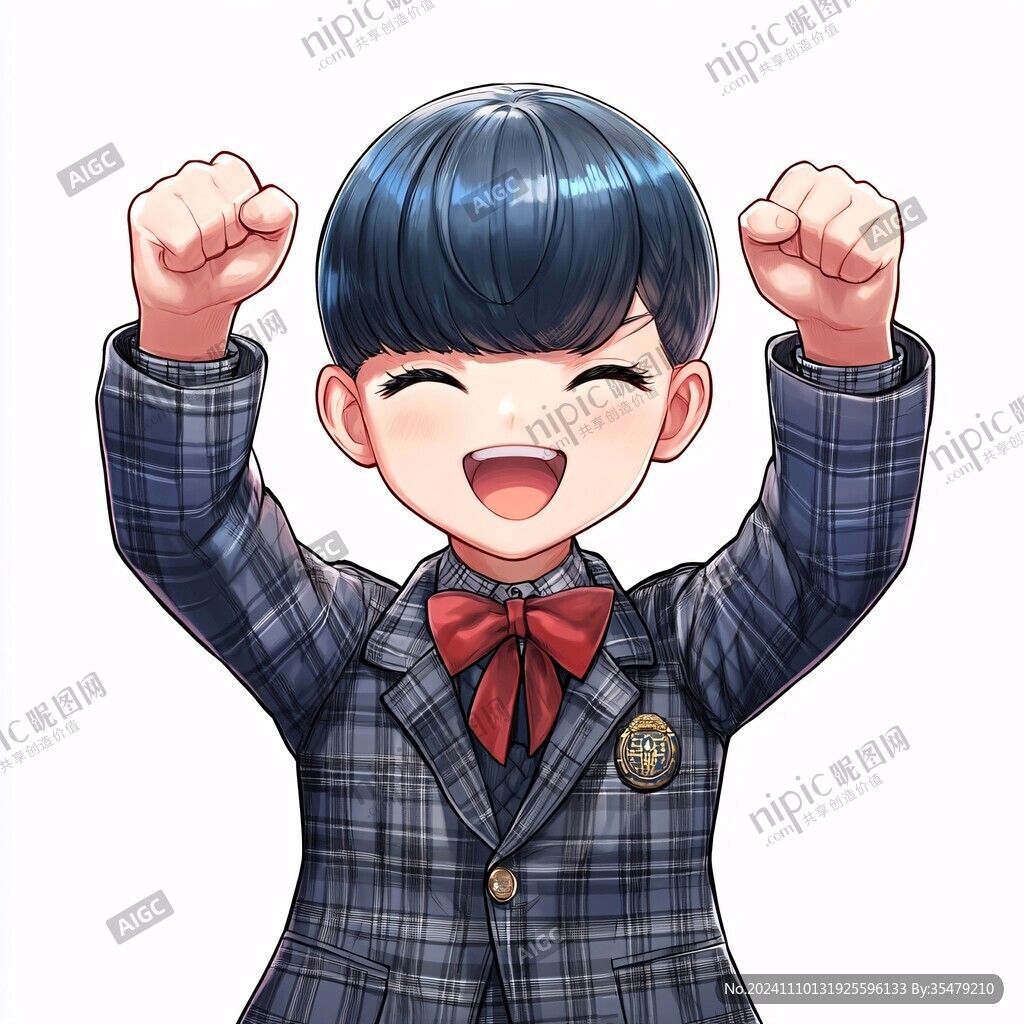 q版青年少年男生