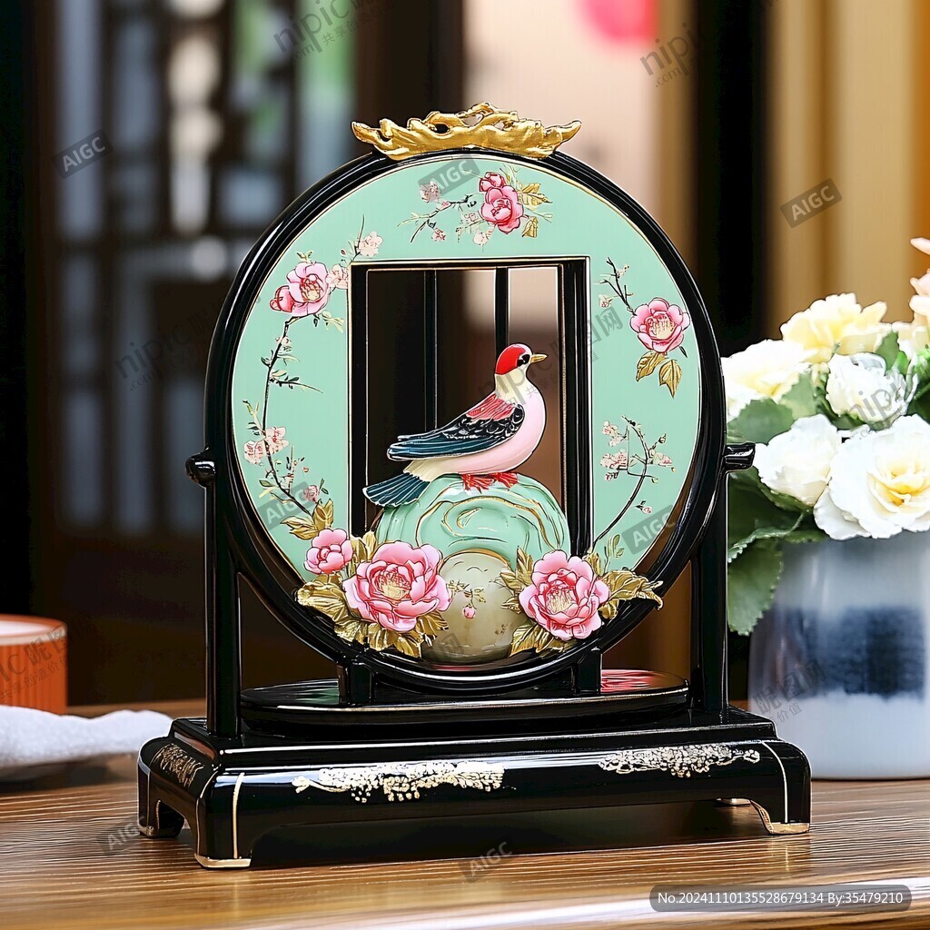 梳妆镜工艺品