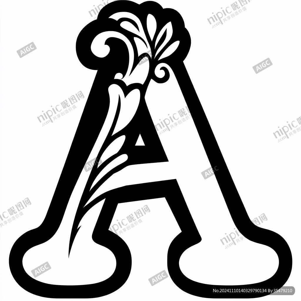 a字母图形