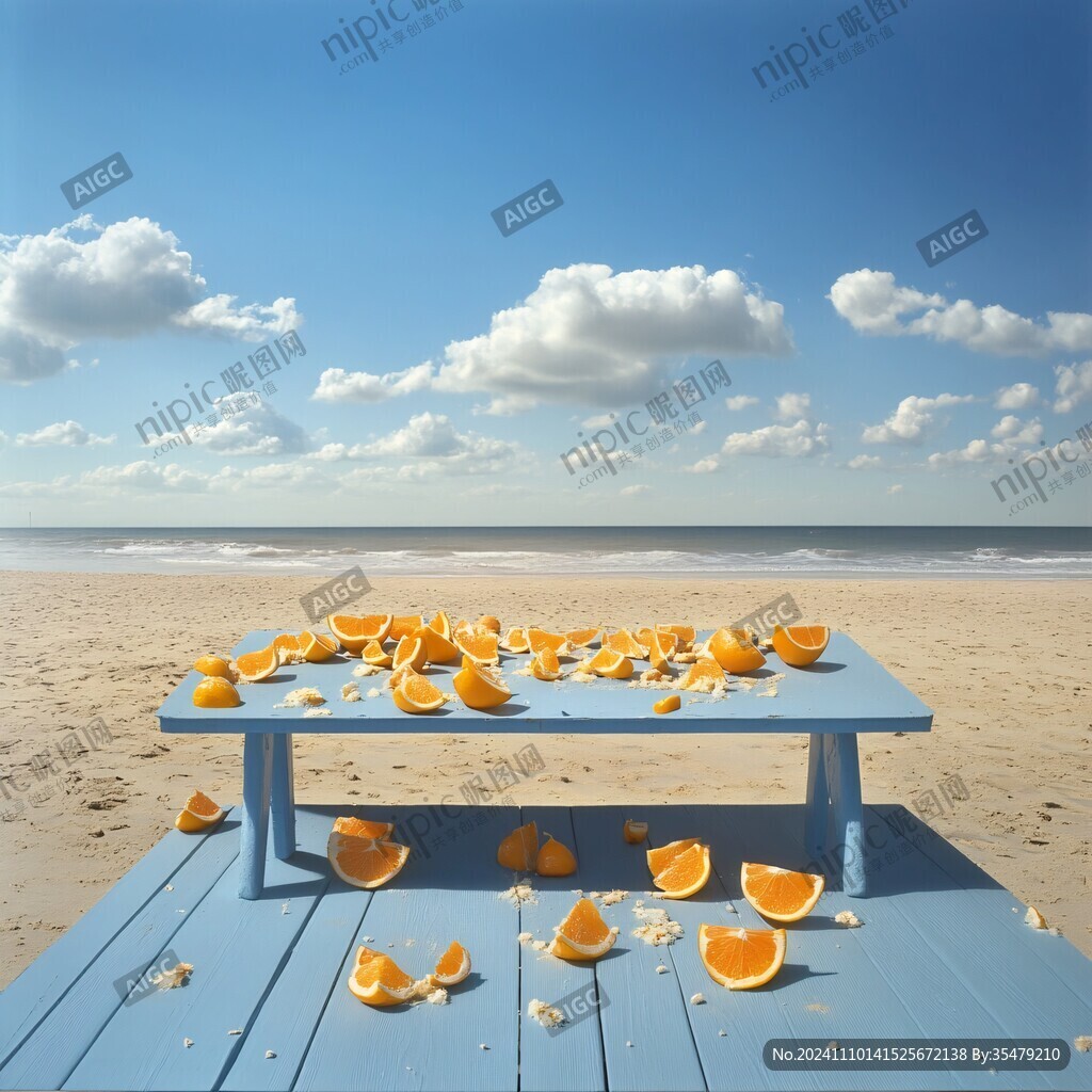 海边茶几