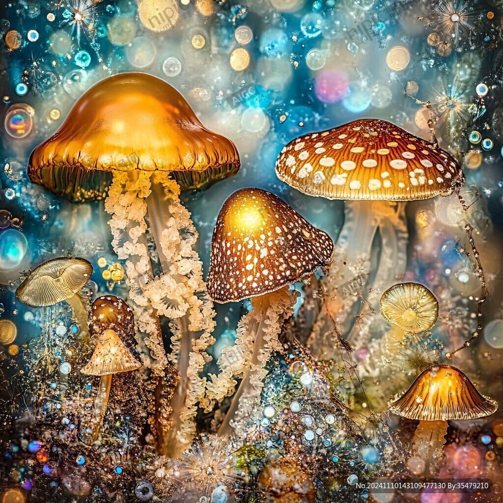 梦幻蘑菇