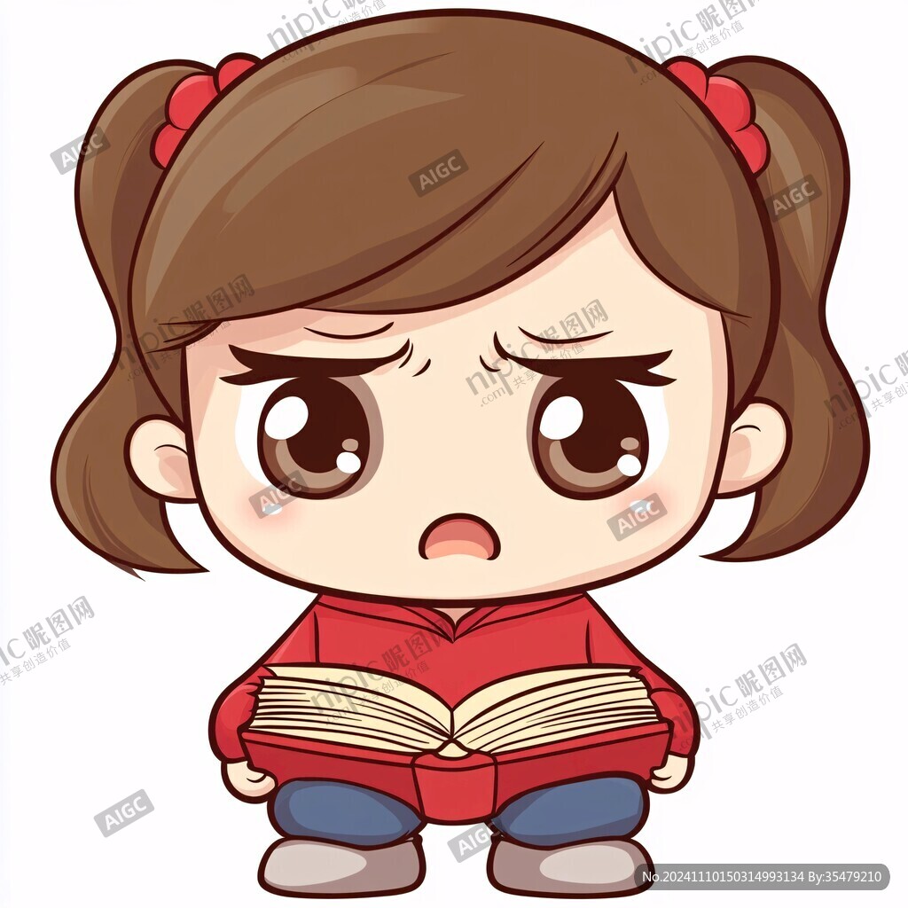 q版读书人物