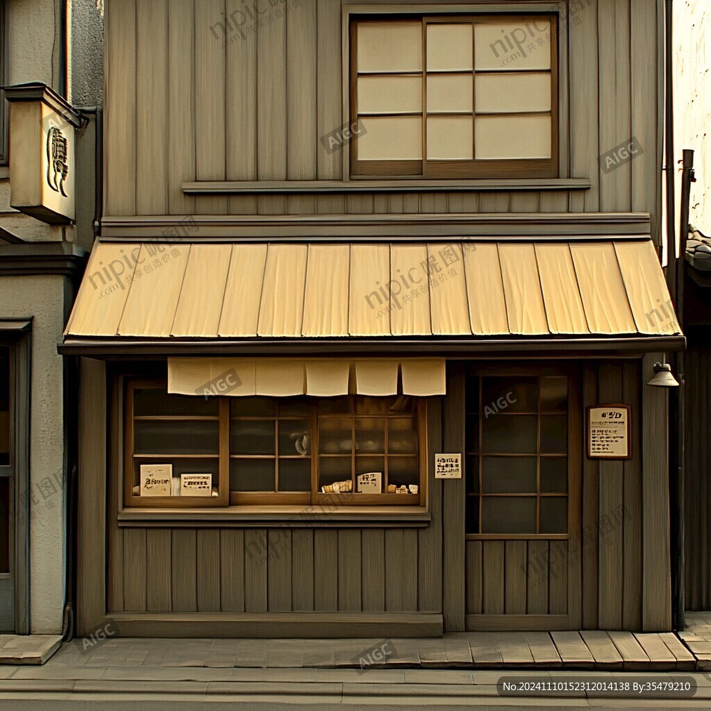 日式杂品店门头