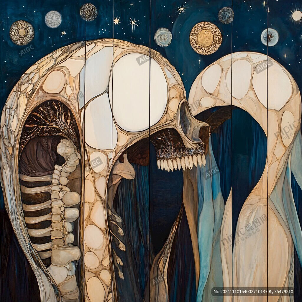 梦幻鬼鱼骨骼