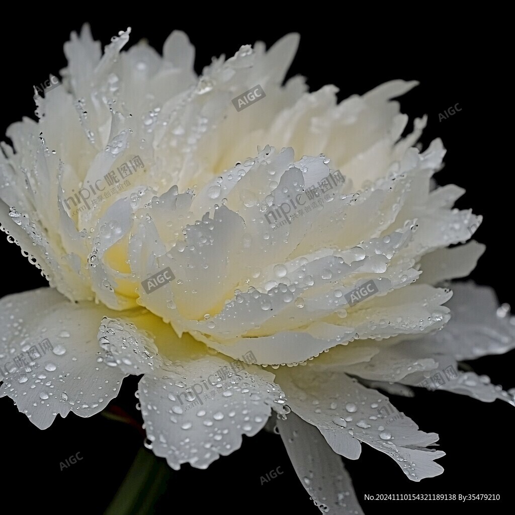 雨润菊花花姿艳