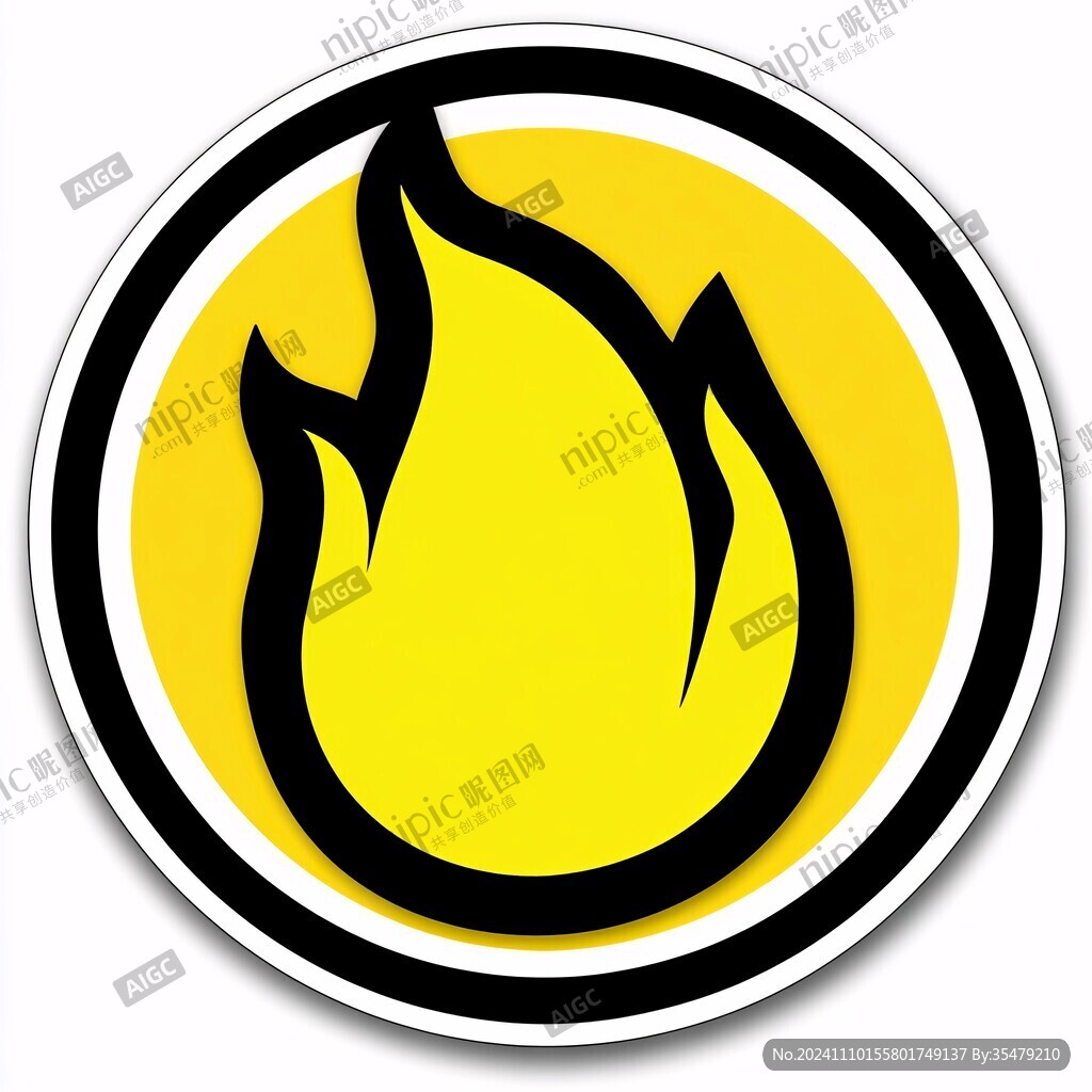燃气燃料燃烧logo