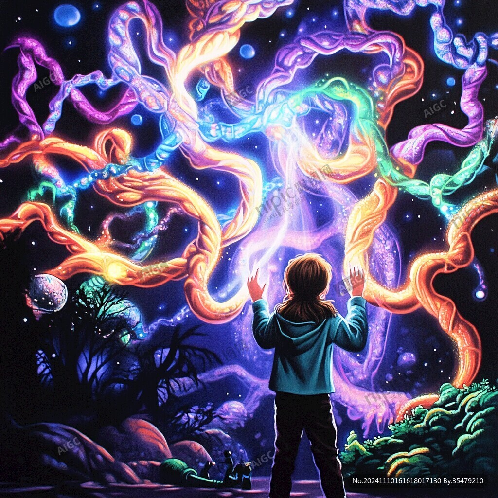 3d画星空