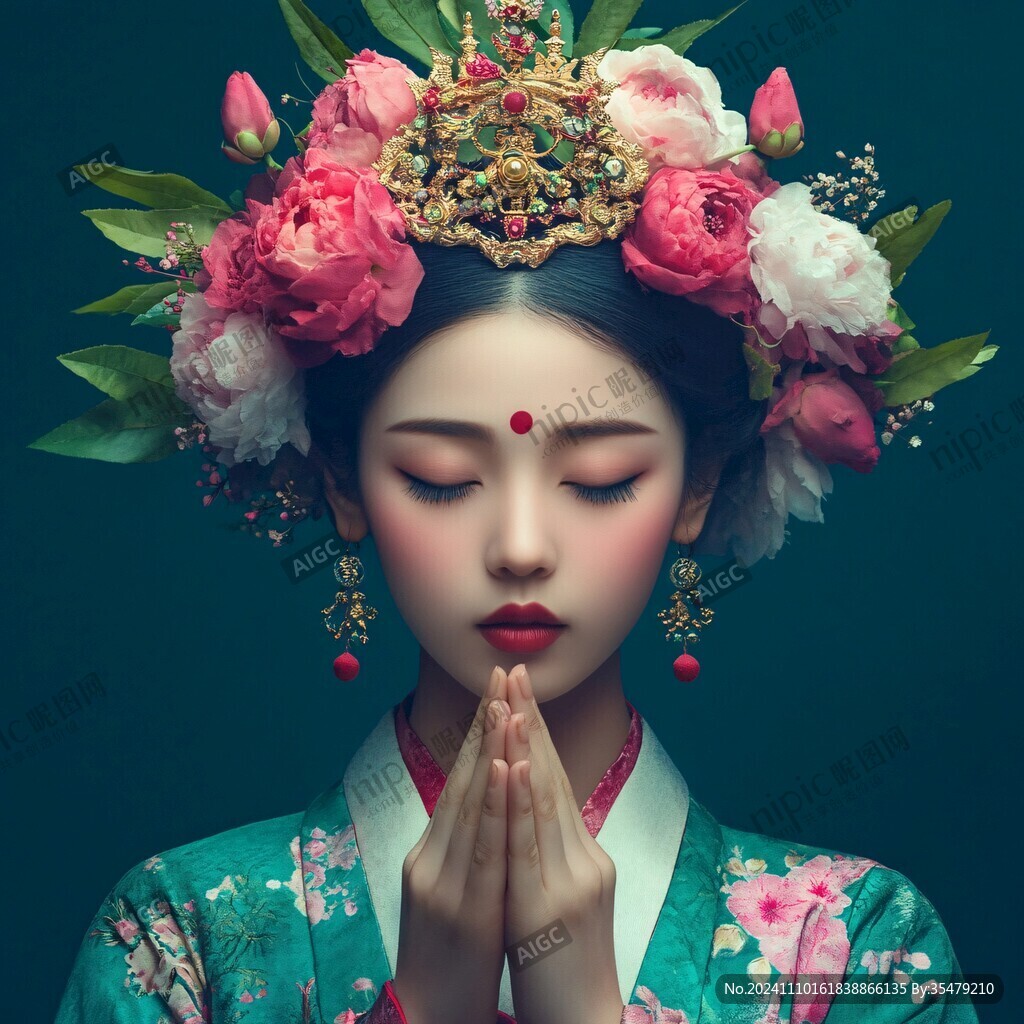 中式形象造型