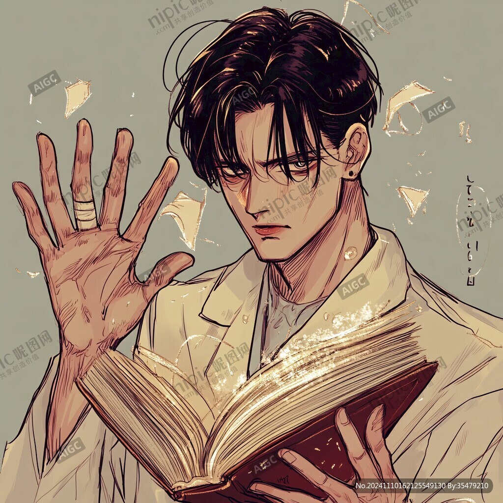 男生人物本子