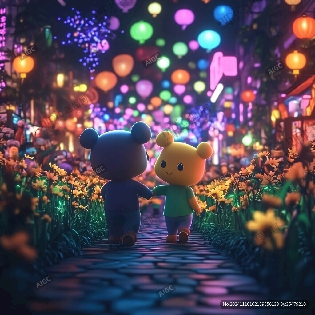 动漫灯会