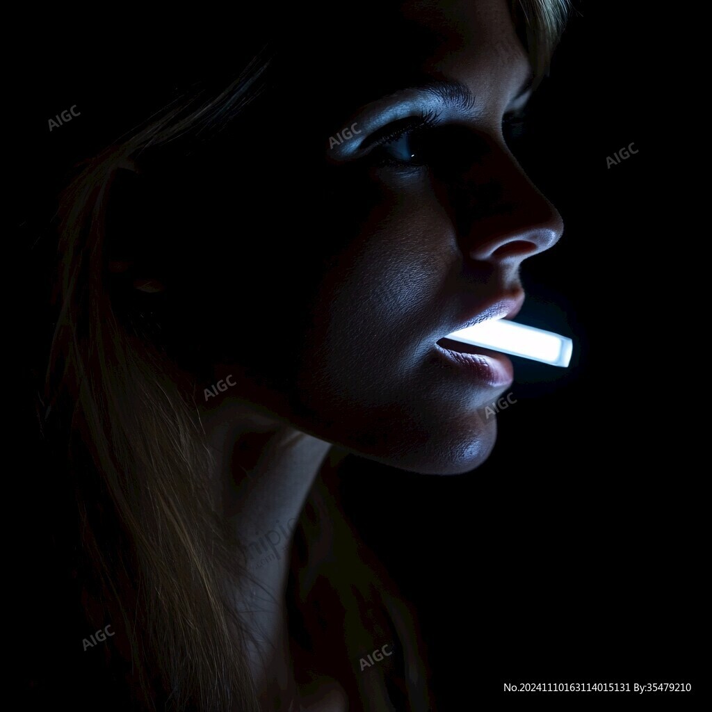 女性人物光效素材