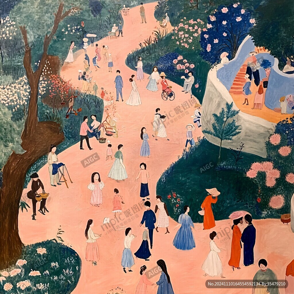 韩风壁画