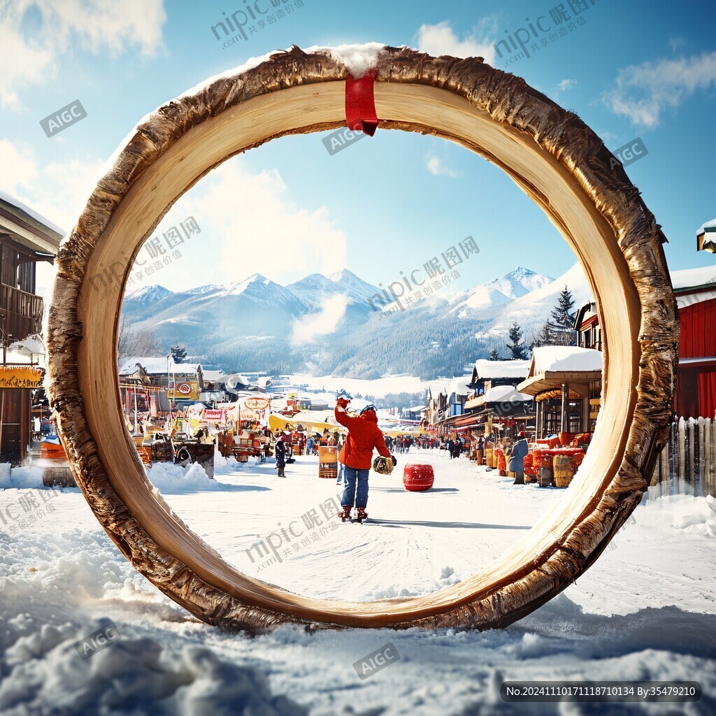 拉雪圈