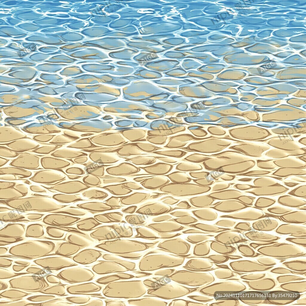 立体水纹