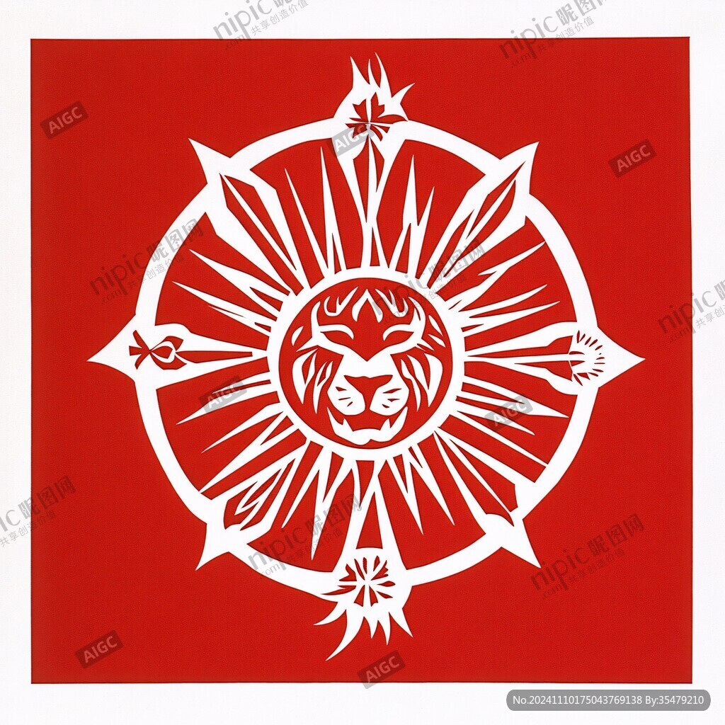 土家族虎图腾