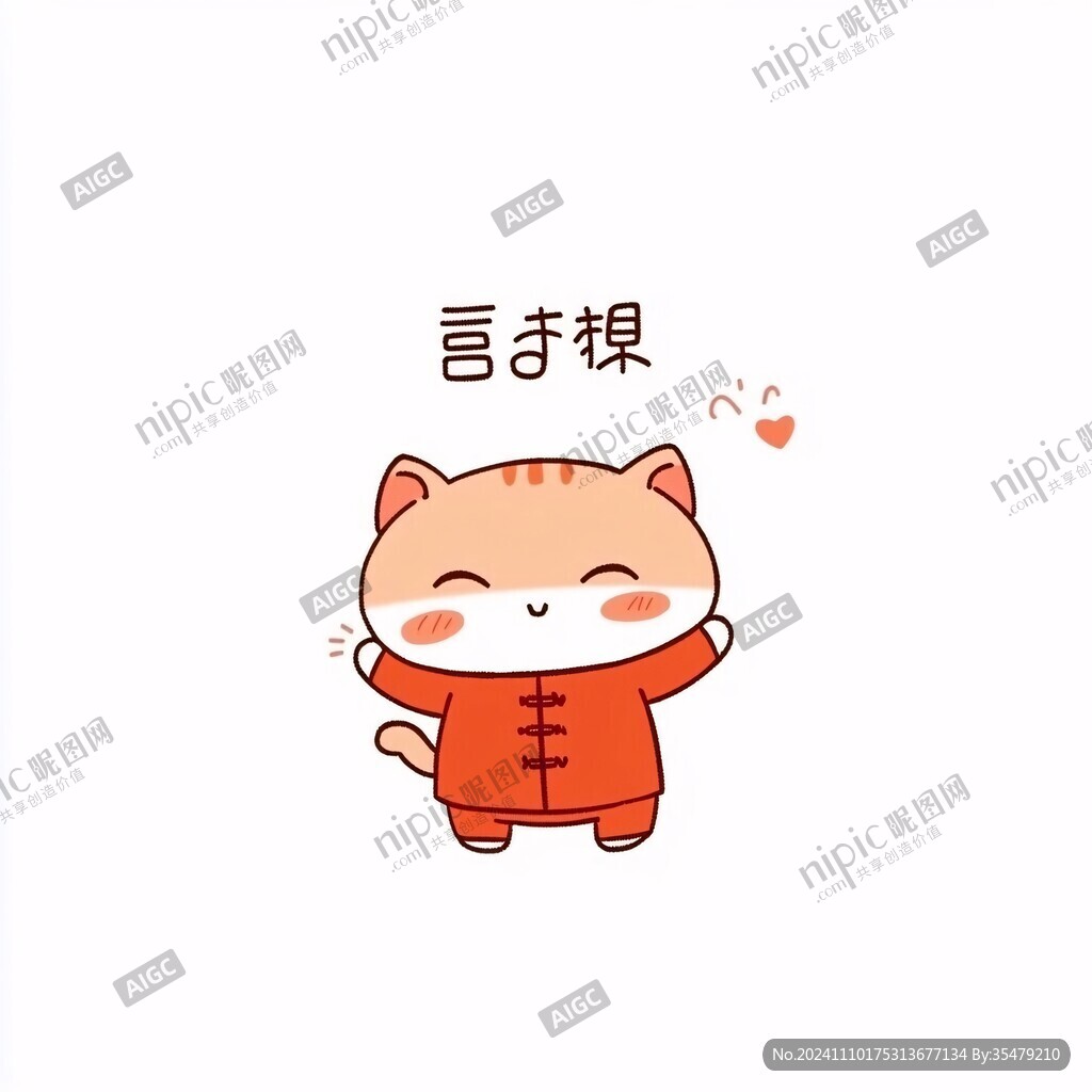 小虎头祝福