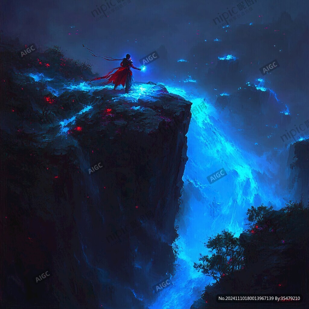 玄幻题材插画
