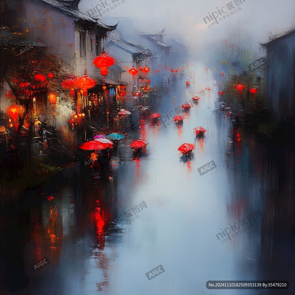 唯美浪漫江南水乡风情