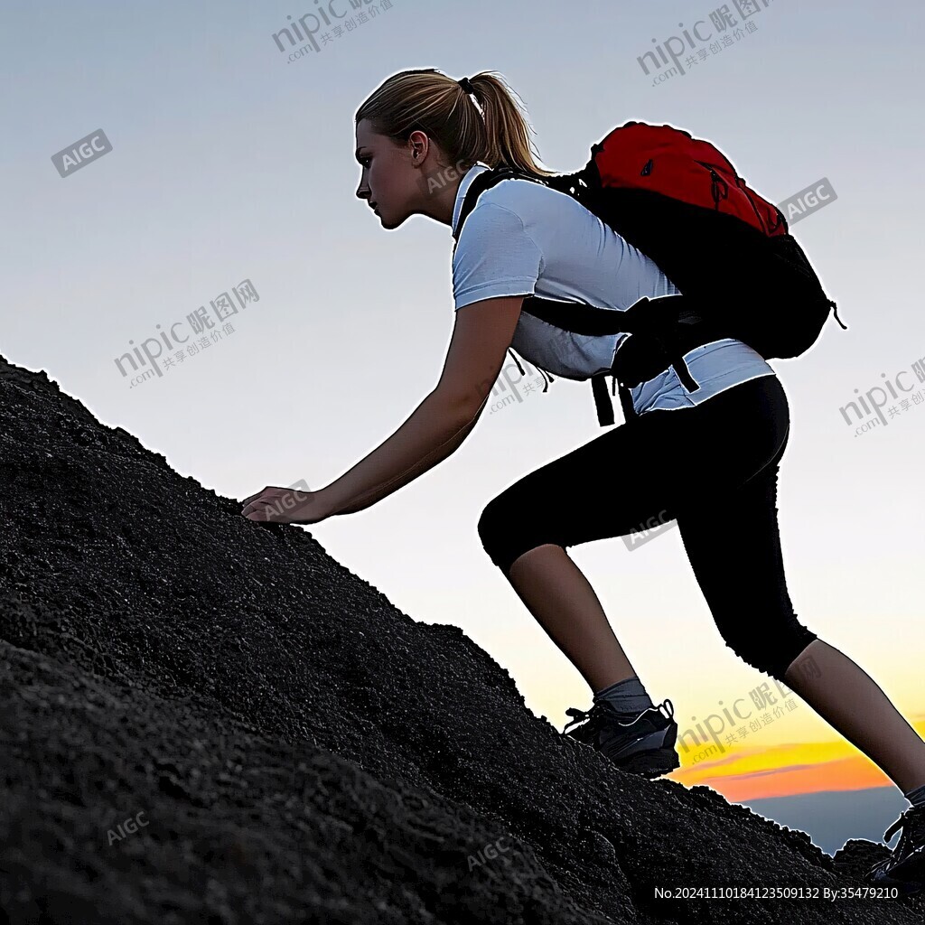 爬山锻炼健身