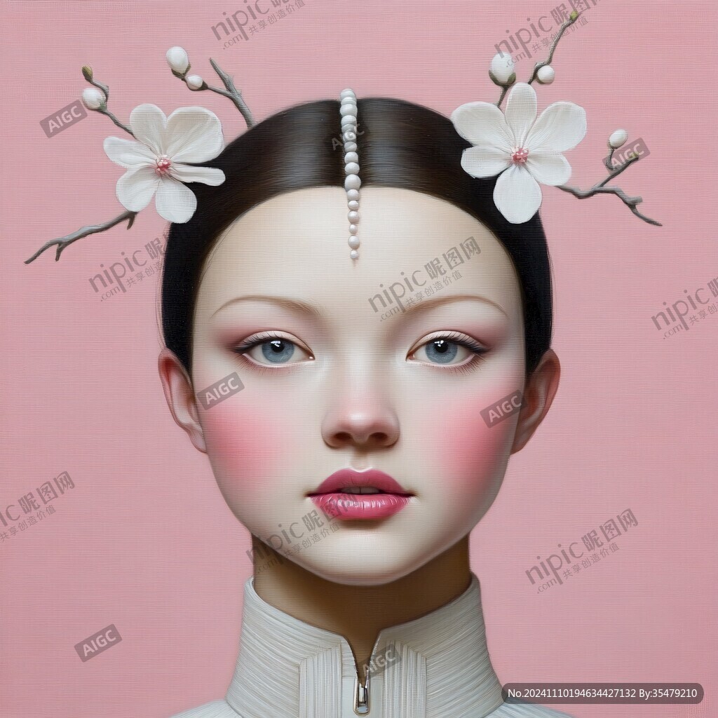 写实人物插画