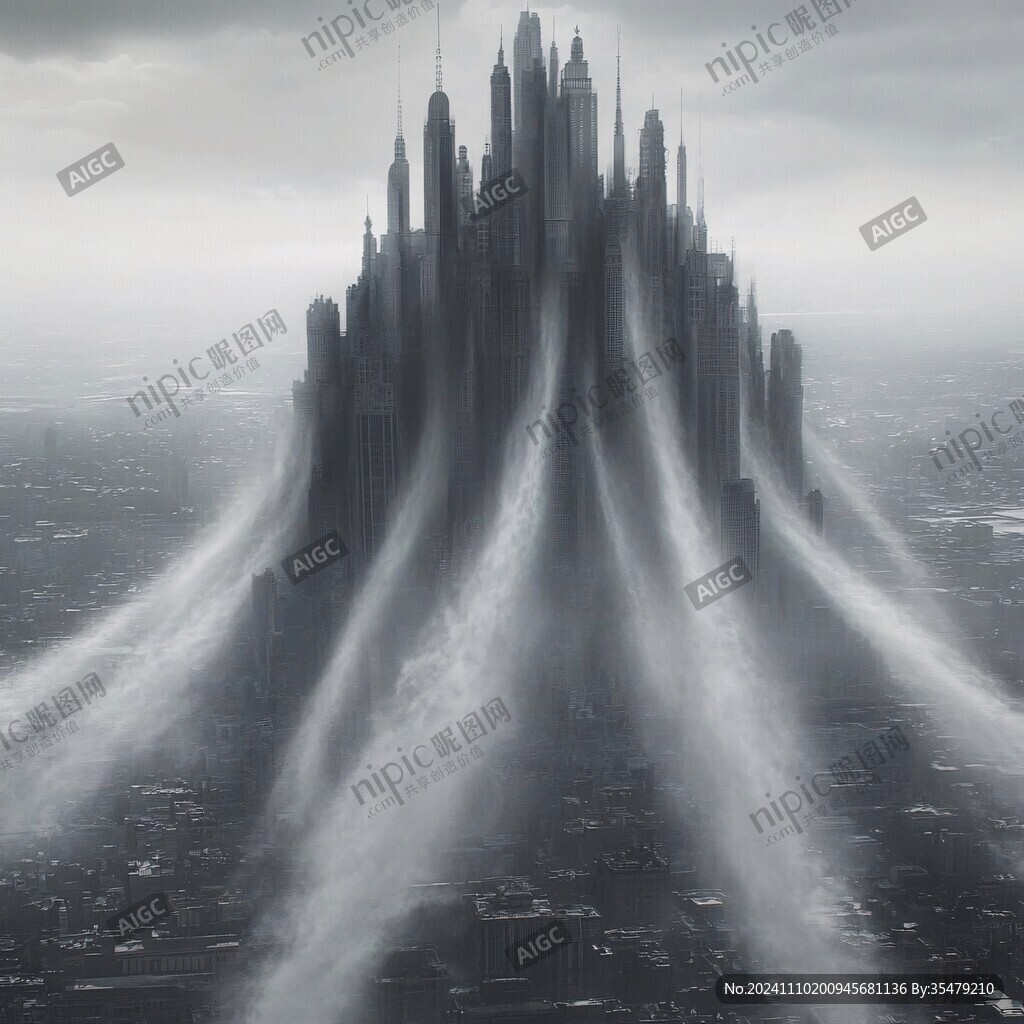 超现实虚空间立体城市