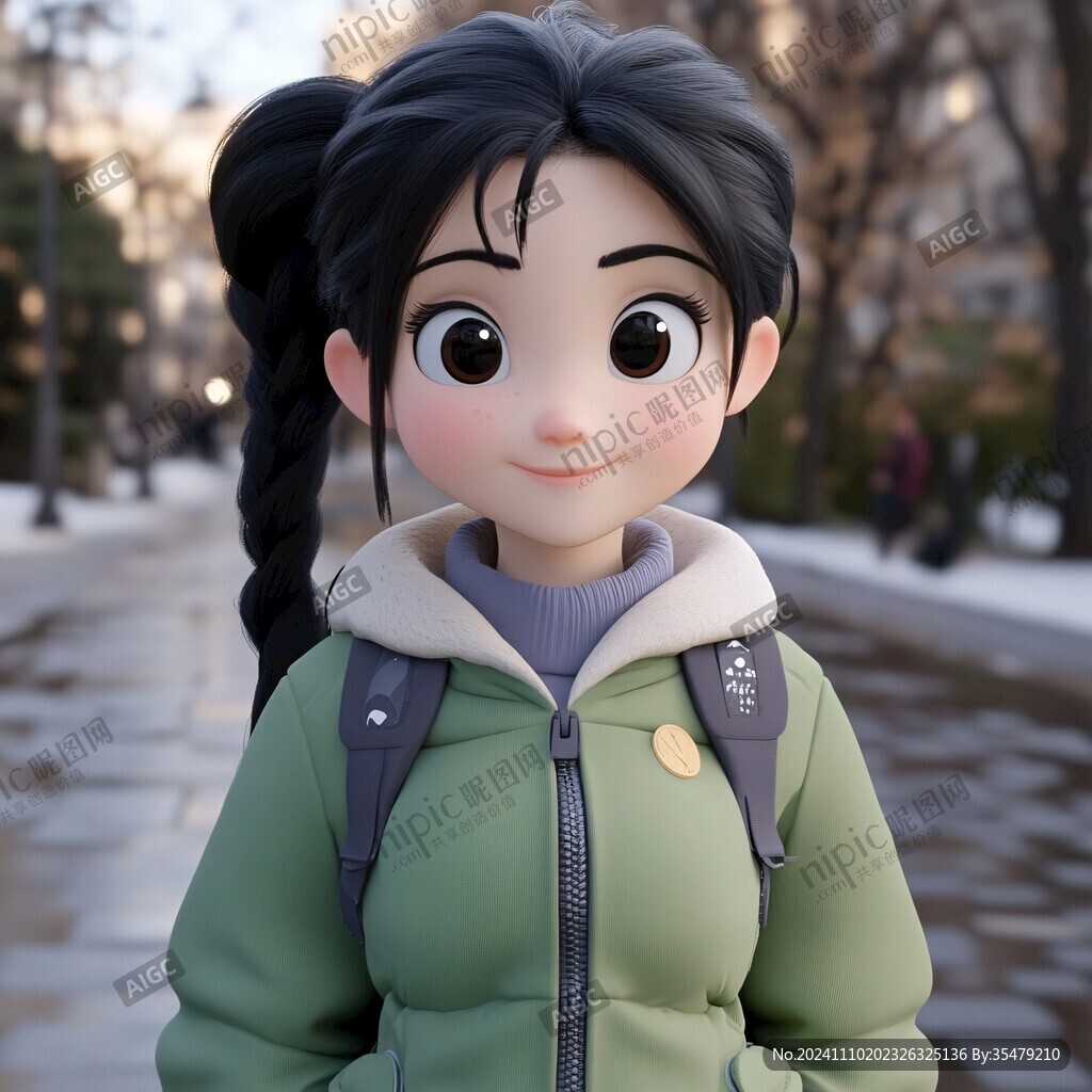 仿3d卡通形象