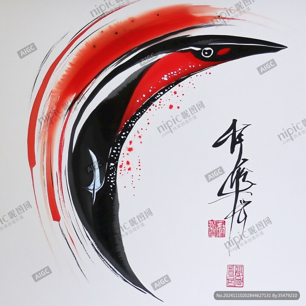 鱼拓艺术